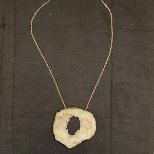 Geode Pendant Necklace